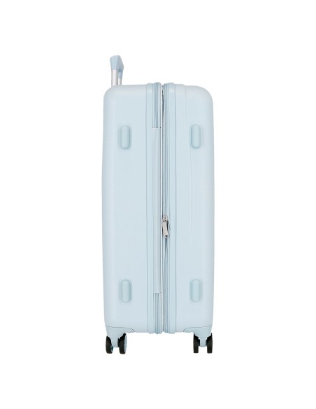 SET/2TROLLEY ABS 55-65CM. 4R.STITCH MAKE A FACE